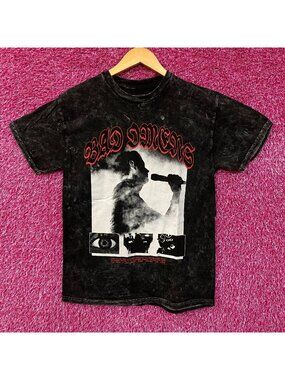 Bad Omens Smoke Mineral-Wash Band T-Shirt Medium